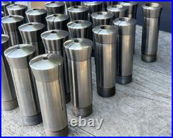 Vintage Hendey Machinist Lathe Collets No. 6 (6H) Lot of 29 Rare 64ths Sizes