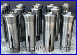Vintage Hendey Machinist Lathe Collets No. 6 (6H) Lot of 29 Rare 64ths Sizes