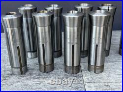 Vintage Hendey Machinist Lathe Collets No. 6 (6H) Lot of 29 Rare 64ths Sizes