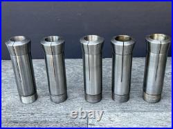 Vintage Hendey Machinist Lathe Collets No. 6 (6H) Lot of 29 Rare 64ths Sizes