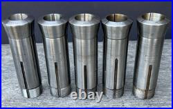 Vintage Hendey Machinist Lathe Collets No. 6 (6H) Lot of 29 Rare 64ths Sizes