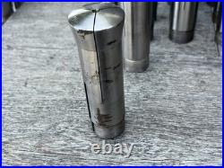 Vintage Hendey Machinist Lathe Collets No. 6 (6H) Lot of 29 Rare 64ths Sizes
