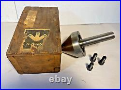 Vintage Ideal Machinist #49-514 Bull Nose Live Center 4 Morse Taper CNC Lathe
