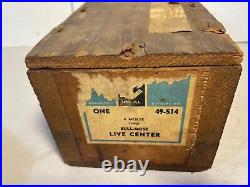 Vintage Ideal Machinist #49-514 Bull Nose Live Center 4 Morse Taper CNC Lathe