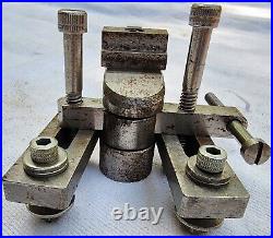 Vintage Lathe Knurling Tool Steel Machinist Jewelers Gunsmith Hand Vice Parallel