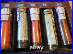 Vintage MACHINIST LATHE MILL Set of Van Keuren Measuring Wire Thread Set in Case