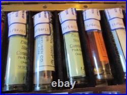 Vintage MACHINIST LATHE MILL Set of Van Keuren Measuring Wire Thread Set in Case