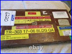 Vintage MACHINIST LATHE MILL Set of Van Keuren Measuring Wire Thread Set in Case