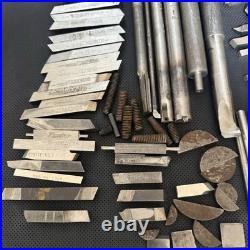 Vintage Machinist Lathe Tool Bit Lot HSS Cobalt Vasco Supreme Rex MoMax Armstro