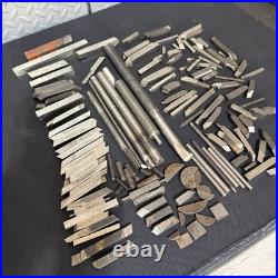 Vintage Machinist Lathe Tool Bit Lot HSS Cobalt Vasco Supreme Rex MoMax Armstro