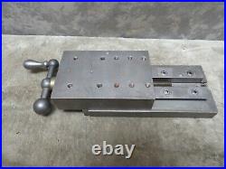 Vintage Machinist Milling Lathe Sliding Table Drill Press Metal Shop Setup Tool