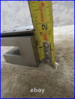Vintage Machinist Precision V Block Holes Set Up Tool Maker Jig CNC Milling Vintage Machinist Precision V Block Holes Set Up Tool Maker Jig CNC Milling