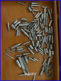 Vintage Machinist Tool Lot HSS Reamers, Drill Bits, Files, Allen Keys