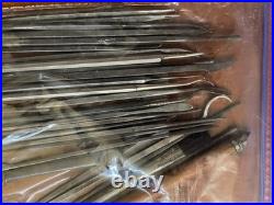 Vintage Machinist Tool Lot HSS Reamers, Drill Bits, Files, Allen Keys