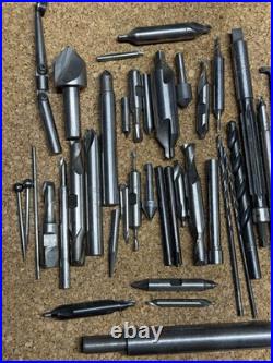 Vintage Machinist Tooling Lot HSS Center Drills Reamers Countersinks Boring