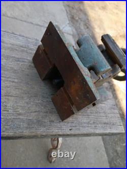 Vintage Malcus Machinist Vise Lathe CNC Halmstad Sweden 30 lbs