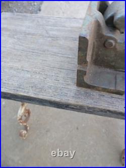 Vintage Malcus Machinist Vise Lathe CNC Halmstad Sweden 30 lbs