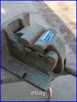 Vintage Malcus Machinist Vise Lathe CNC Halmstad Sweden 30 lbs
