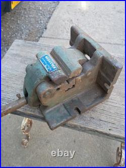 Vintage Malcus Machinist Vise Lathe CNC Halmstad Sweden 30 lbs