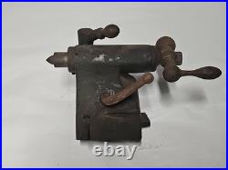 Vintage Metal Lathe Tailstock, Lathe Part, Machinist, Metalworking Tool