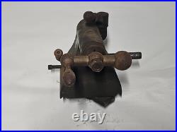 Vintage Metal Lathe Tailstock, Lathe Part, Machinist, Metalworking Tool