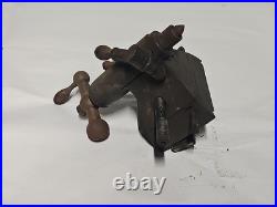 Vintage Metal Lathe Tailstock, Lathe Part, Machinist, Metalworking Tool