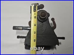 Vintage Metal Lathe Tailstock, Lathe Part, Machinist, Metalworking Tool