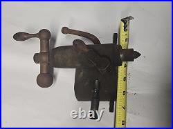 Vintage Metal Lathe Tailstock, Lathe Part, Machinist, Metalworking Tool