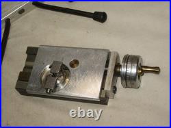 Vintage Micro Lathe Top Slide assembly stand machinist tools parts