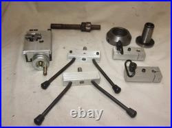 Vintage Micro Lathe Top Slide assembly stand machinist tools parts
