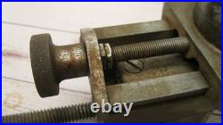 Vintage Palmgren 250 Lathe Milling Attachment Machinist Vise w clamp