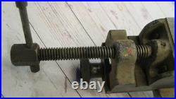 Vintage Palmgren 250 Lathe Milling Attachment Machinist Vise w clamp