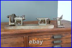 Vintage Precision Machinist Bench Top Lathe Brown Sharpe Antique Tool