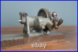 Vintage Precision Machinist Bench Top Lathe Brown Sharpe Antique Tool