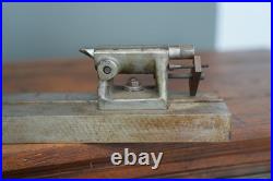Vintage Precision Machinist Bench Top Lathe Brown Sharpe Antique Tool