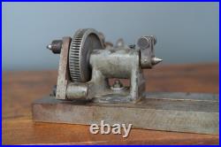 Vintage Precision Machinist Bench Top Lathe Brown Sharpe Antique Tool
