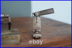 Vintage Precision Machinist Bench Top Lathe Brown Sharpe Antique Tool