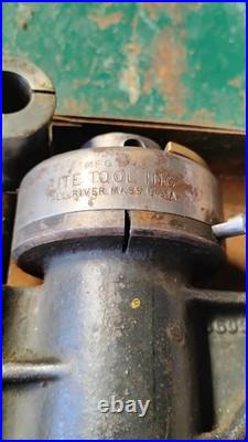 Vintage Rite Tool Commutator Armature Tool Lathe 2 Collets Machinist
