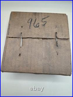 Vintage South Bend Lathe CE2107 Sealed Set of 6 Safety Lathe Dogs NOS Machinist