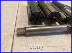 Vintage USA Expanding Mandrel Arbor Set 9pc Machinist Lathe Workholding Tool