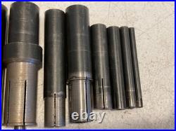 Vintage USA Expanding Mandrel Arbor Set 9pc Machinist Lathe Workholding Tool