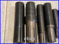 Vintage USA Expanding Mandrel Arbor Set 9pc Machinist Lathe Workholding Tool