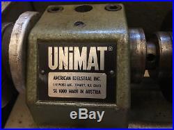 Vintage Unimat Mini Lathe Model SL-1000 Machinist Tools Austria