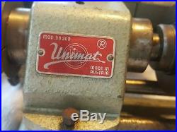 Vintage Unimat-SL Model DB200 Jewelers Lathe Gunsmith Machinist Tool Maker Mill