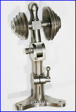 Vintage Watchmaker machinist lathe jewelr's mill countershaft idler jack pulley