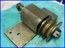 Vintage arbor pulley housing for spindle table saw grinder buffer GITS Brothers