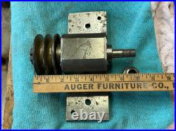 Vintage arbor pulley housing for spindle table saw grinder buffer GITS Brothers