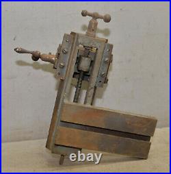 Vintage lathe carriage assembly machinist cross slide collectible machining tool