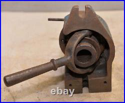 Vintage lathe head stock spindle quick change holder south bend machinist tool