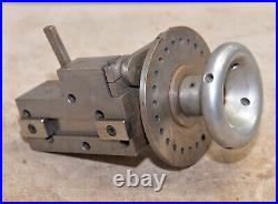 Vintage machinist lathe tail stock dividing head milling machine rotary fixture